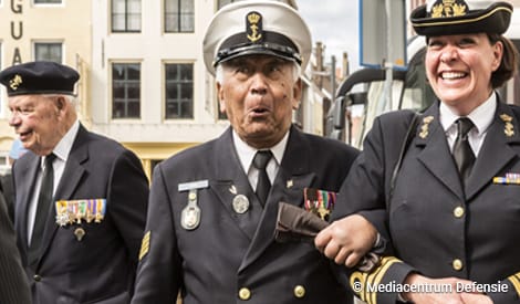Veteranen vieren bevrijding Vlissingen